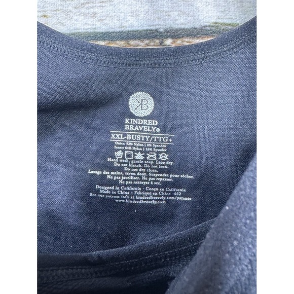Kindred Bravely Sublime Maternity Nursing Tank XXL Busty Black Postpartum NWT - Picture 9 of 10